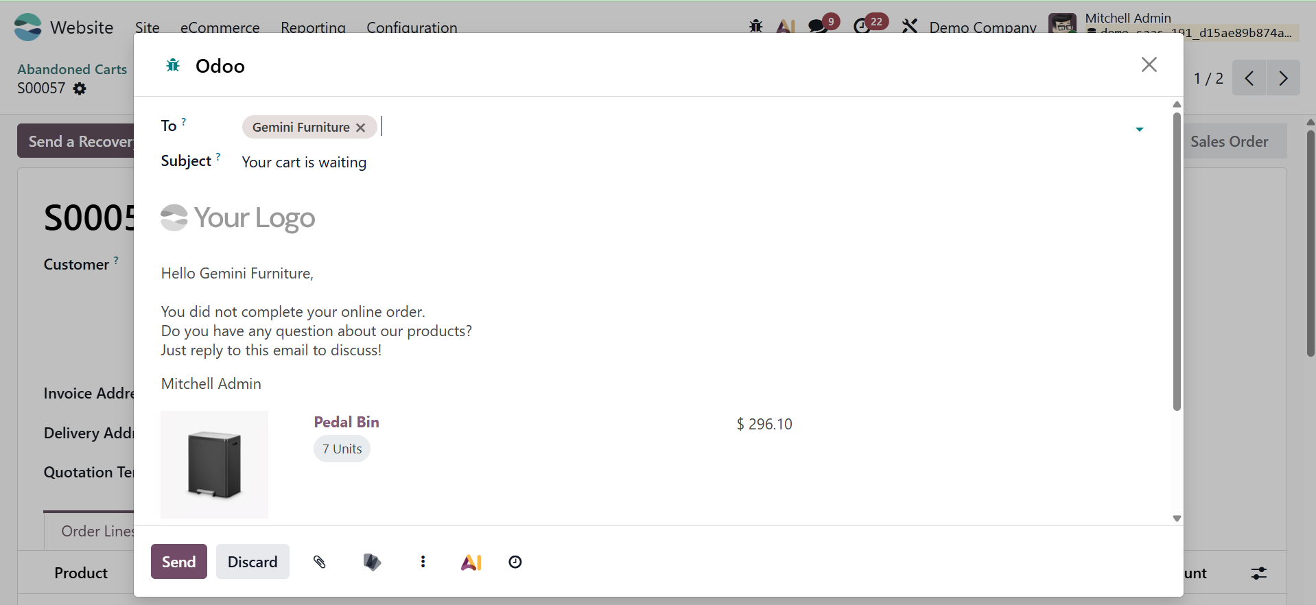 Odoo 19 Project