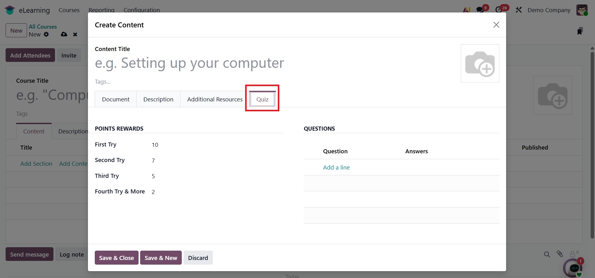 Odoo 19 Project