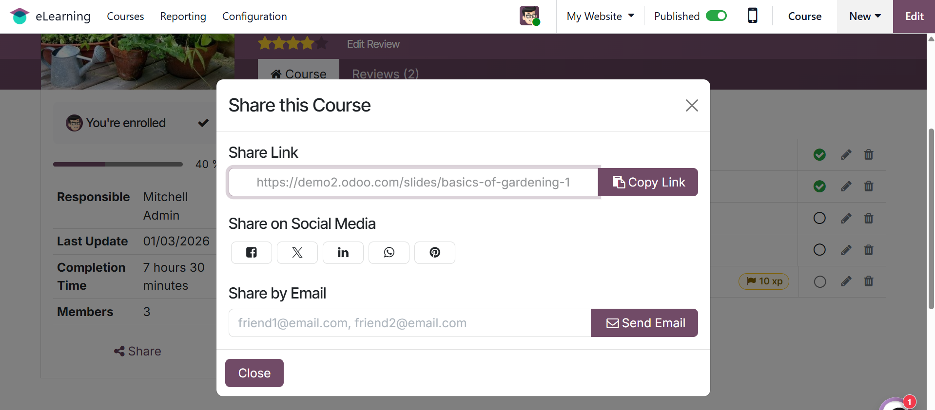 Odoo 19 Project