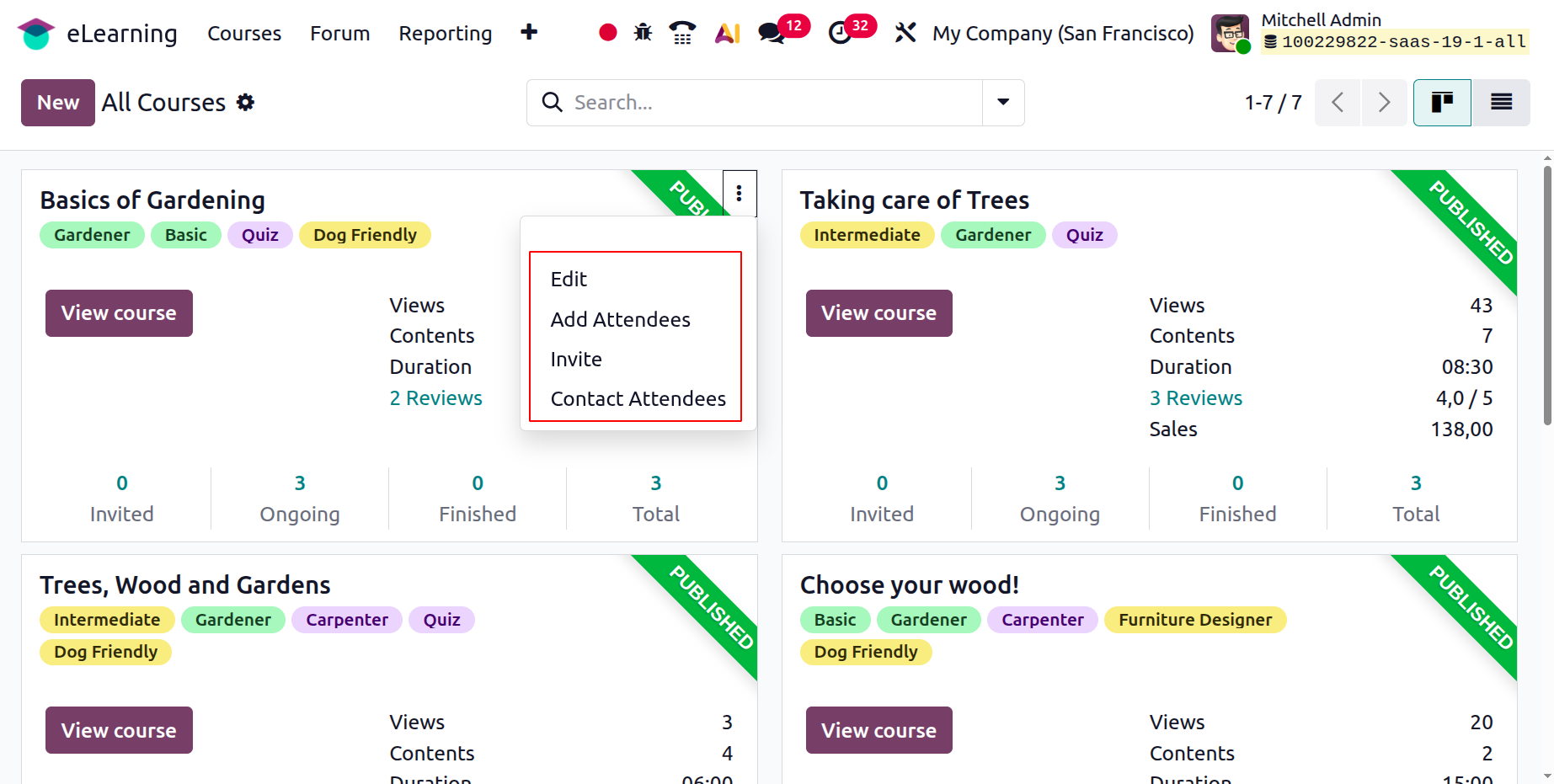 Odoo 19 Project