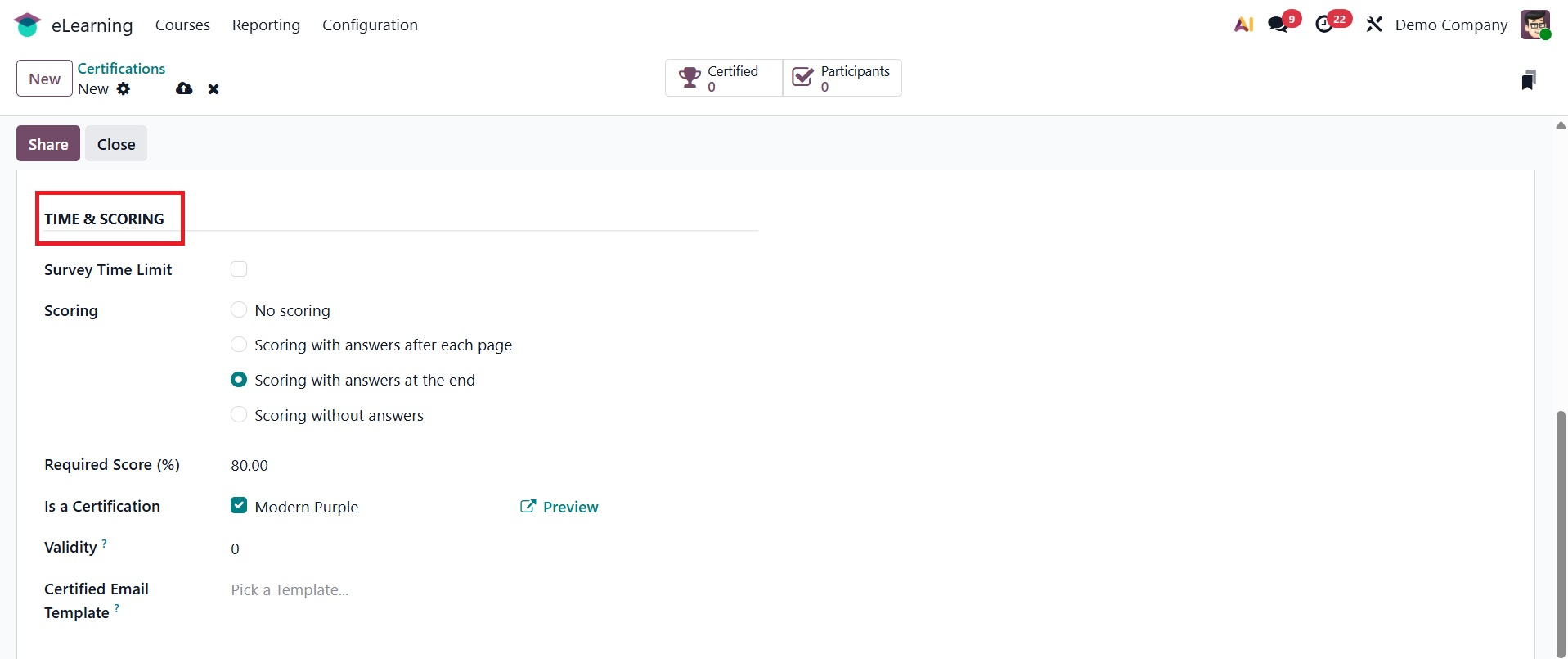 Odoo 19 Project