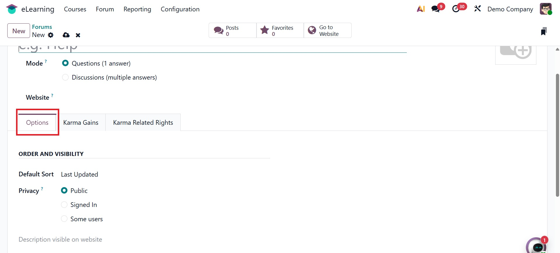 Odoo 19 Project