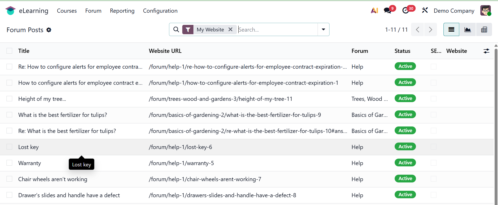 Odoo 19 Project