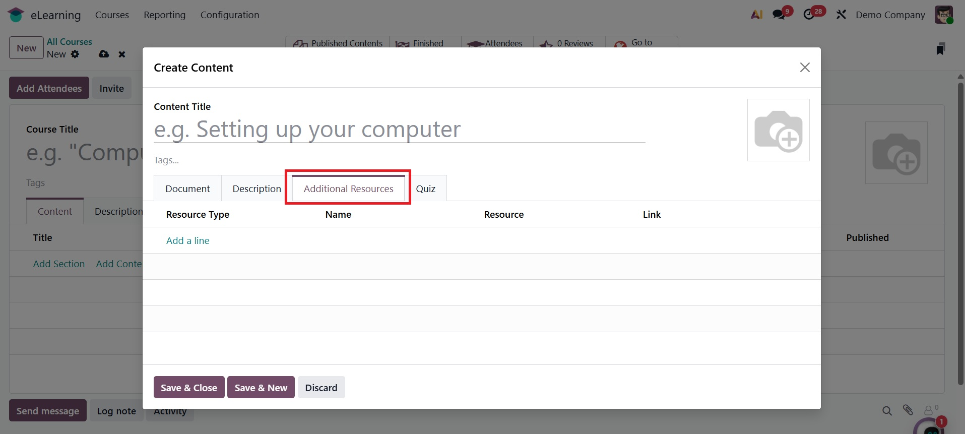 Odoo 19 Project