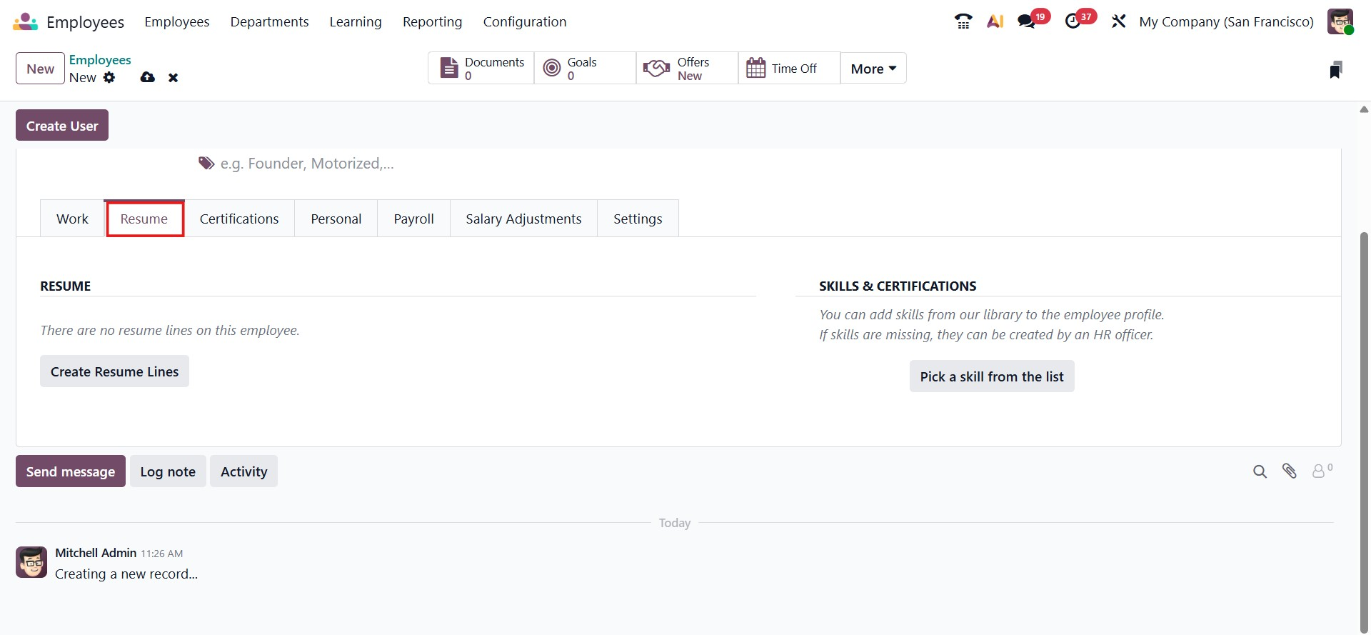 Odoo 19 Project