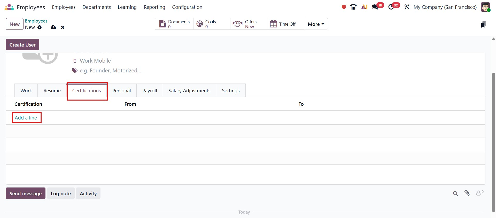 Odoo 19 Project