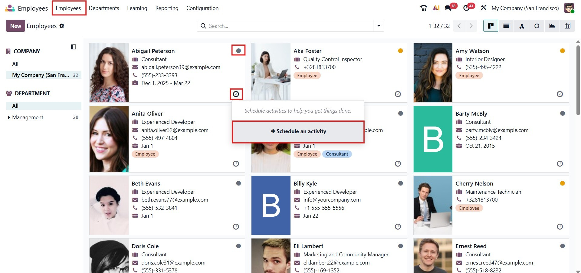 Odoo 19 Project