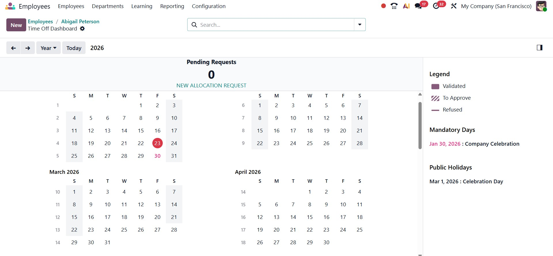 Odoo 19 Project