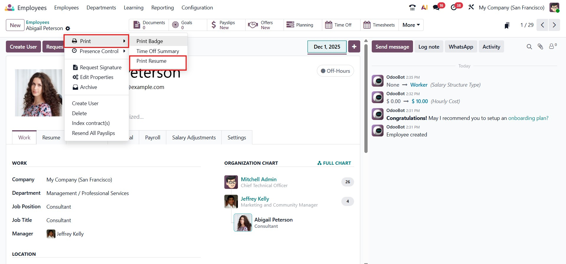 Odoo 19 Project