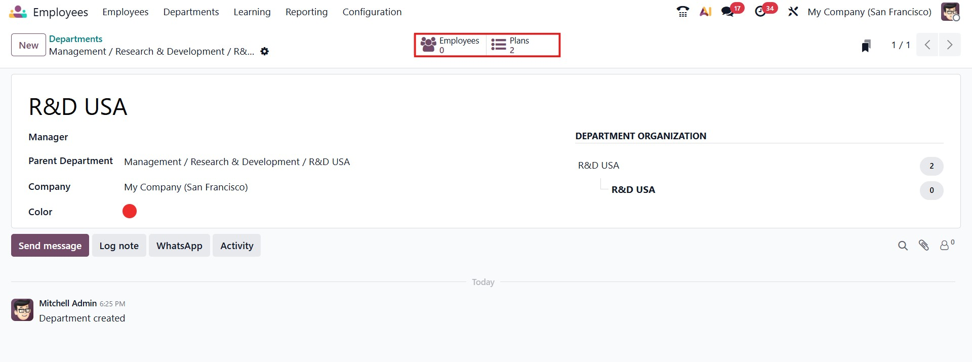 Odoo 19 Project