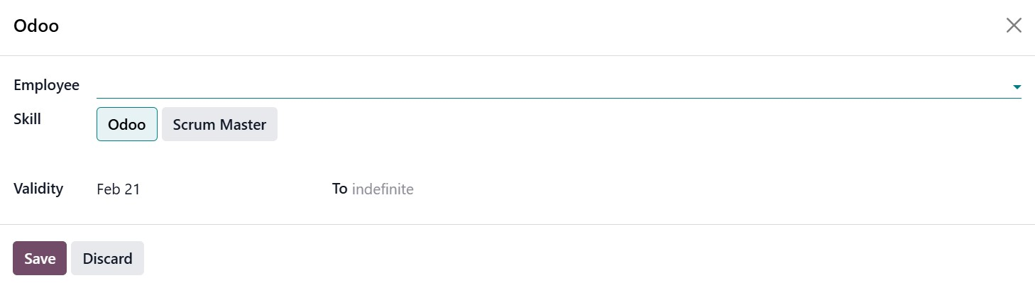 Odoo 19 Project