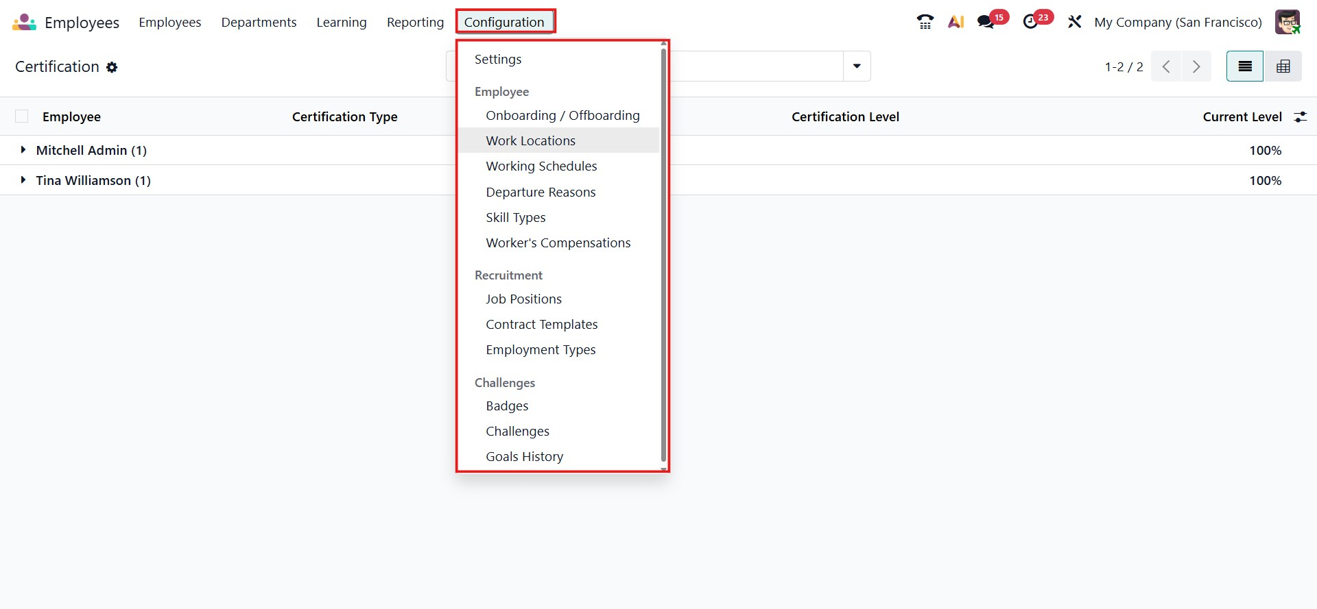 Odoo 19 Project