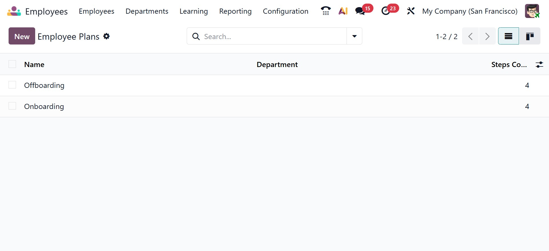 Odoo 19 Project