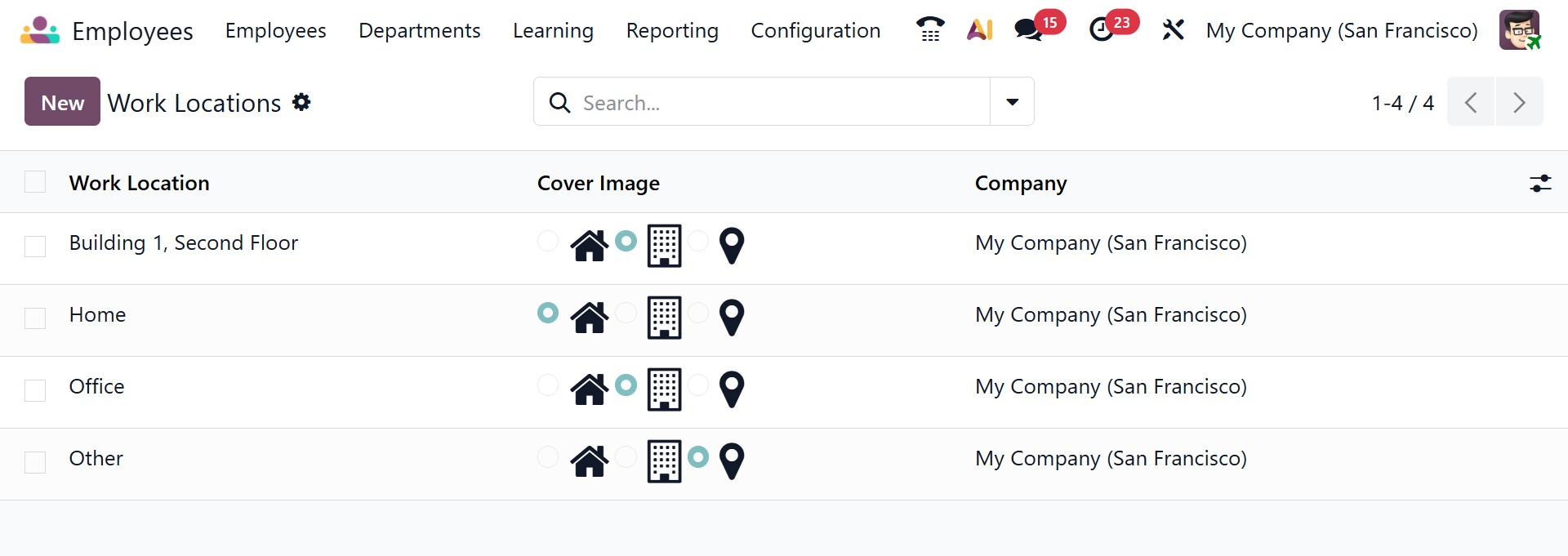 Odoo 19 Project