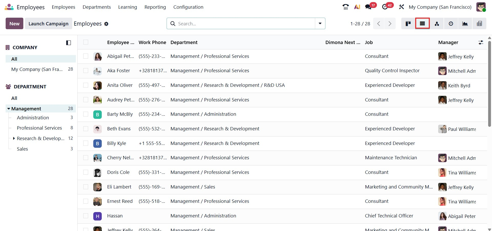Odoo 19 Project
