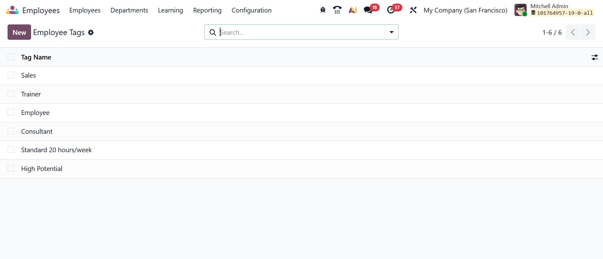 Odoo 19 Project