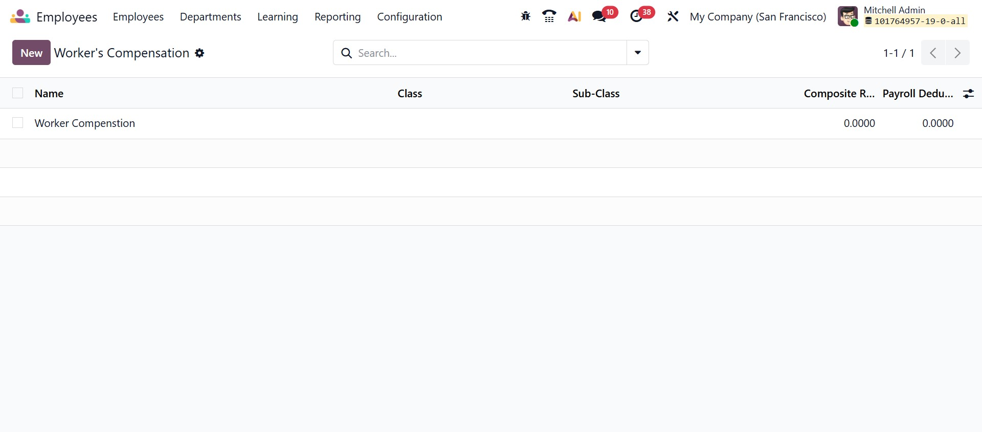 Odoo 19 Project