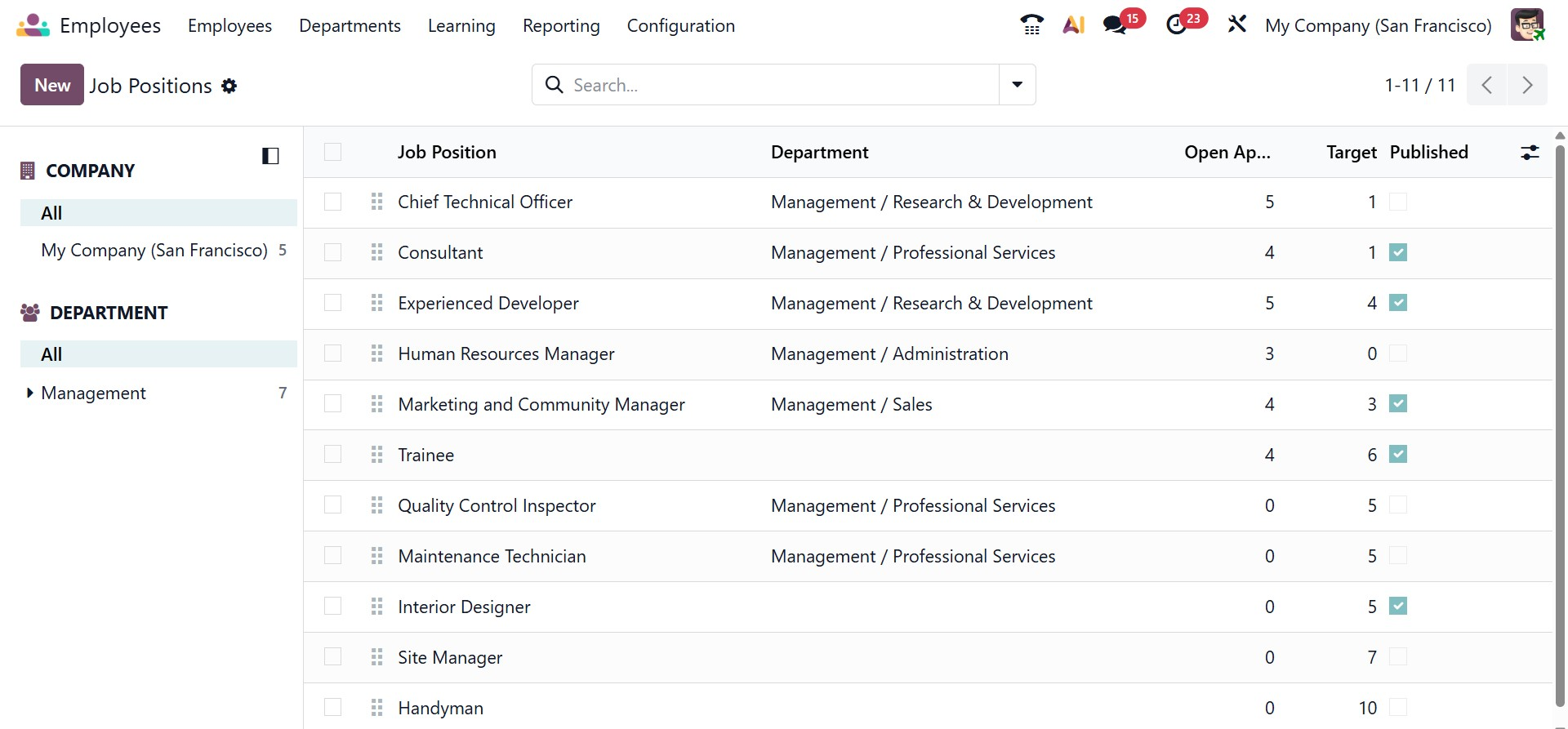 Odoo 19 Project