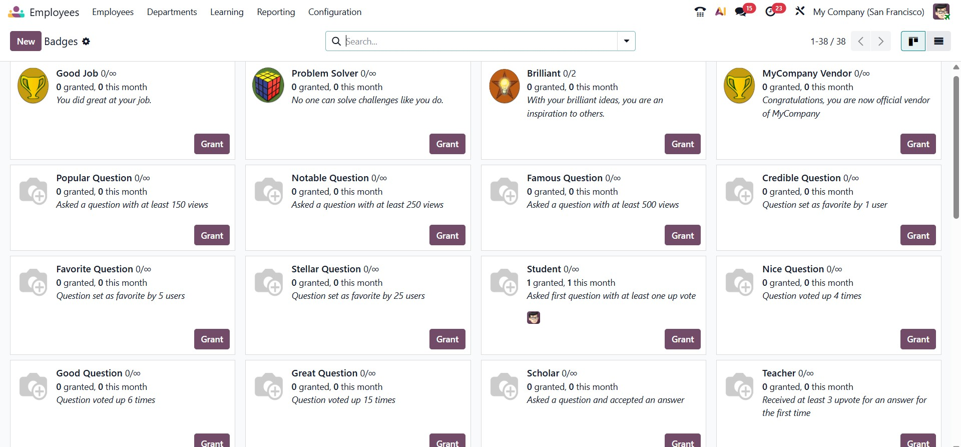 Odoo 19 Project