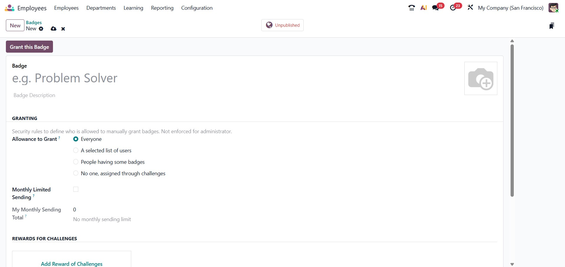 Odoo 19 Project