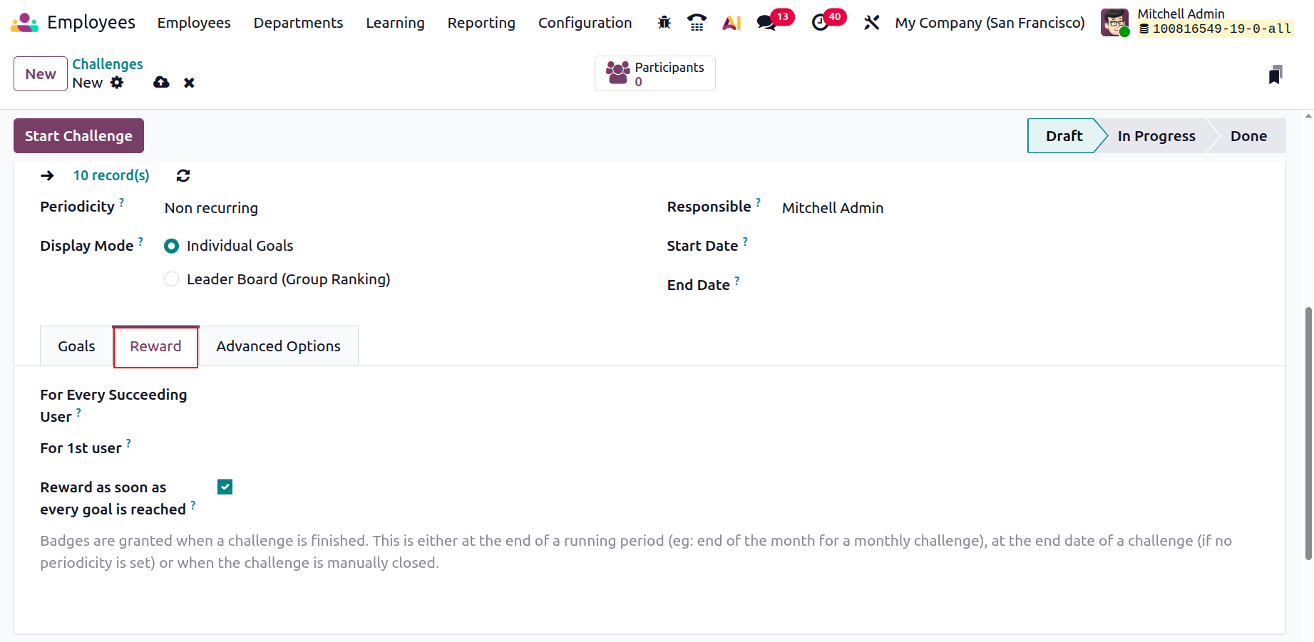 Odoo 19 Project