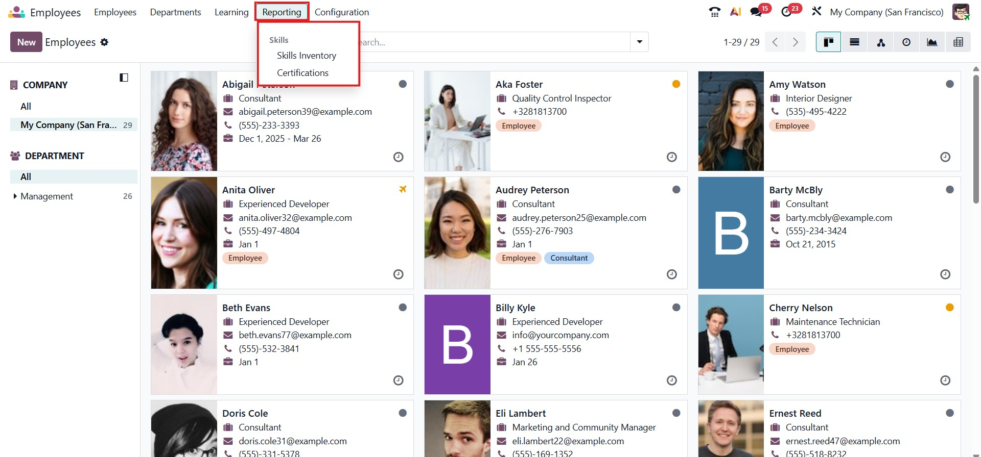 Odoo 19 Project