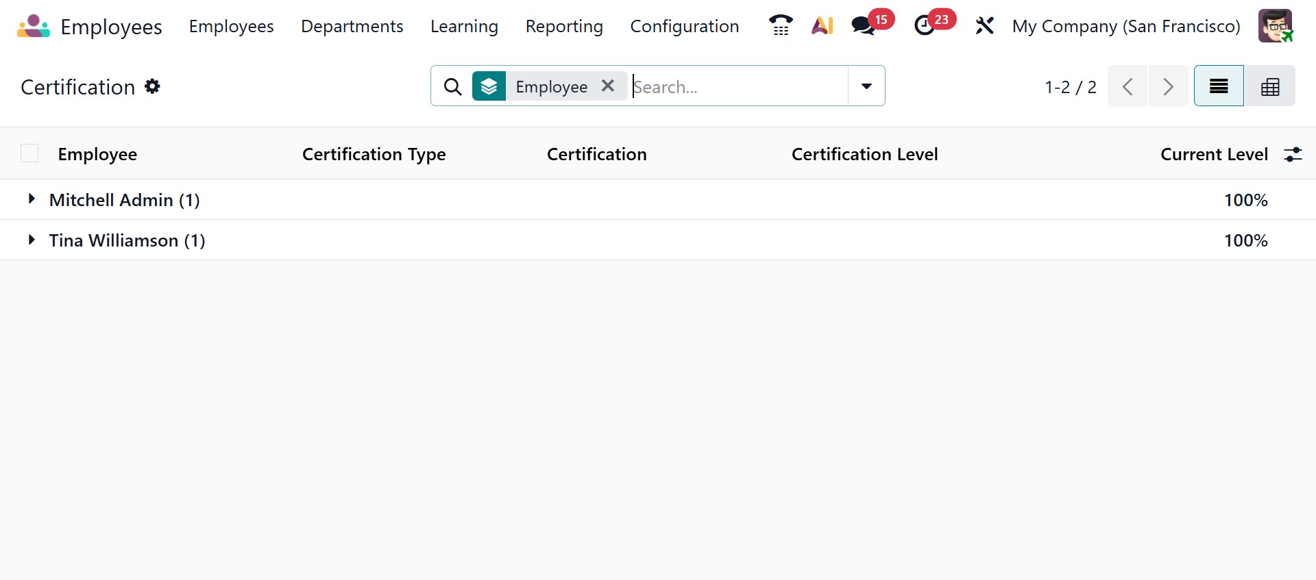 Odoo 19 Project