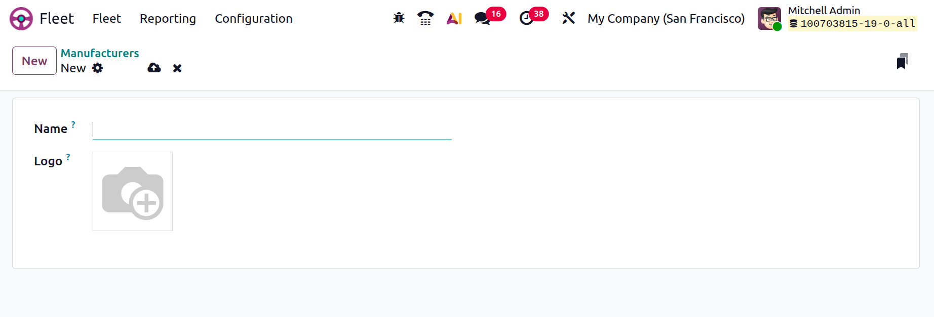 Odoo 19 Project