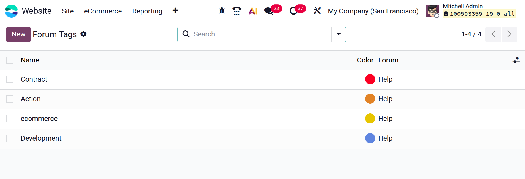 Odoo 19 Project