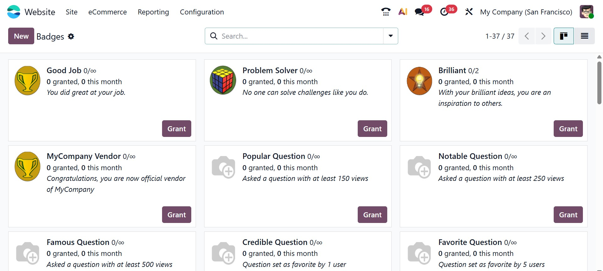 Odoo 19 Project