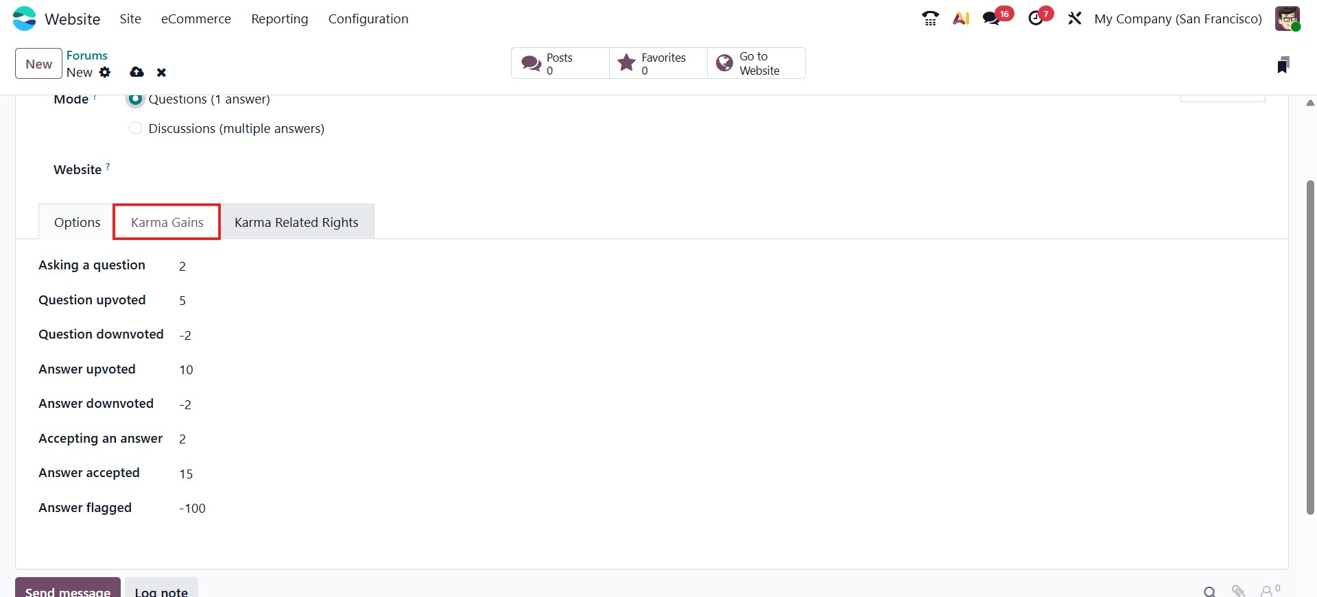 Odoo 19 Project