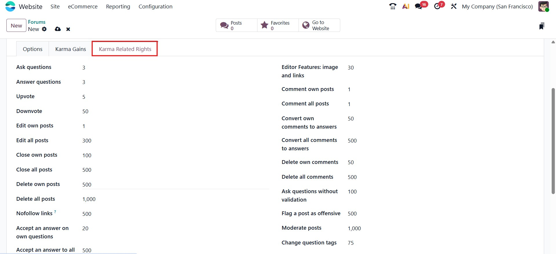 Odoo 19 Project