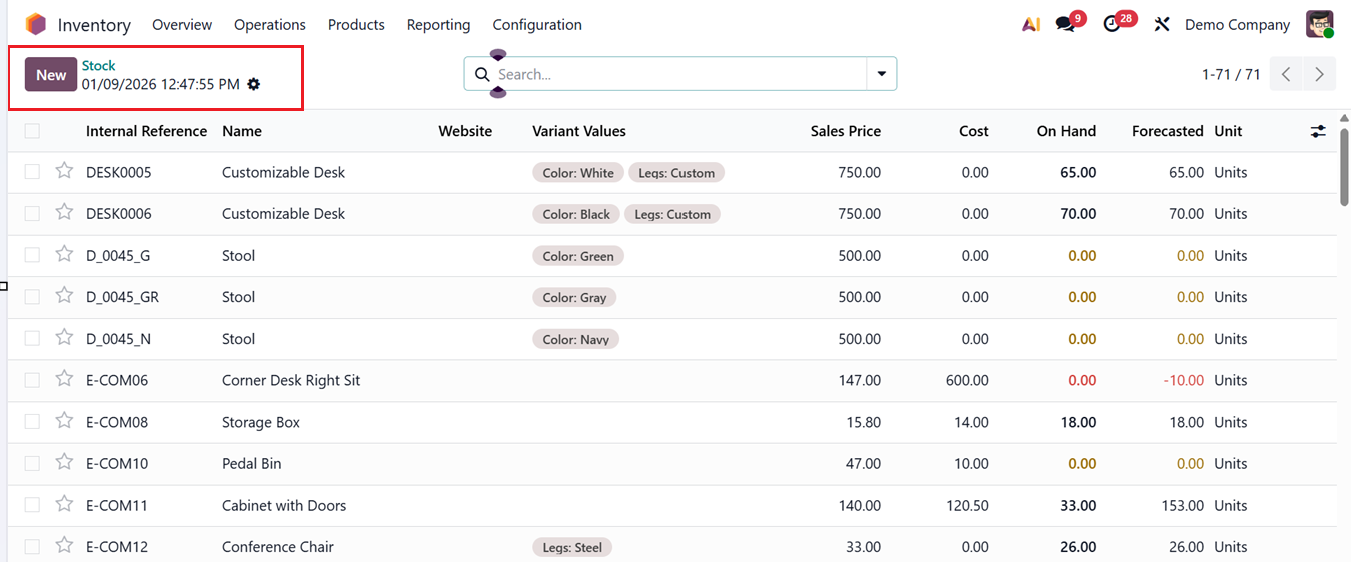 Odoo 19 Project