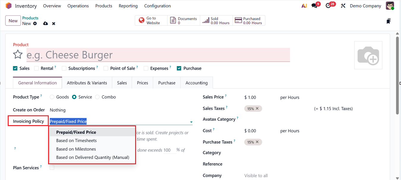 Odoo 19 Project