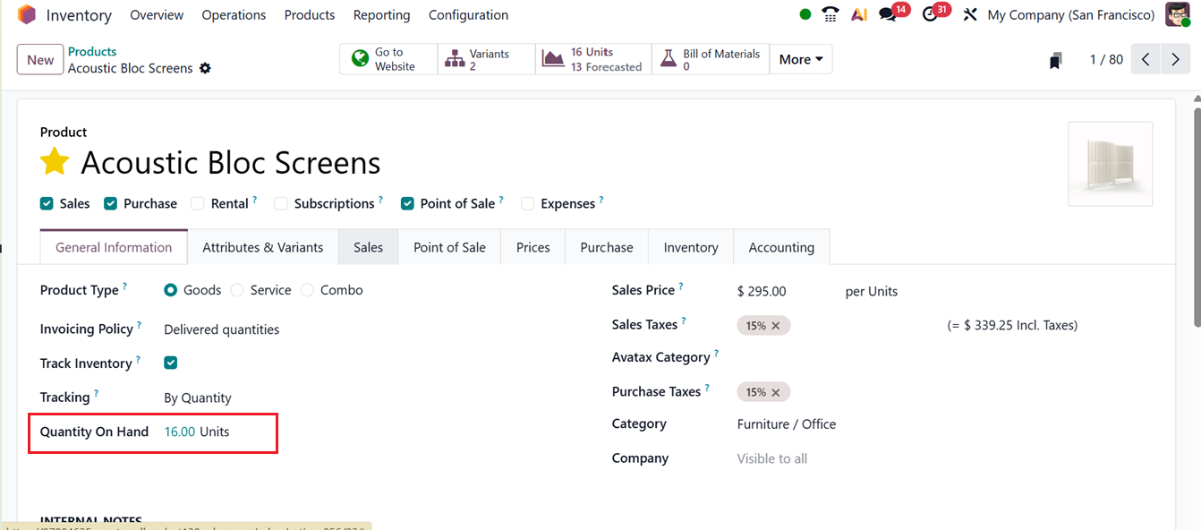 Odoo 19 Project