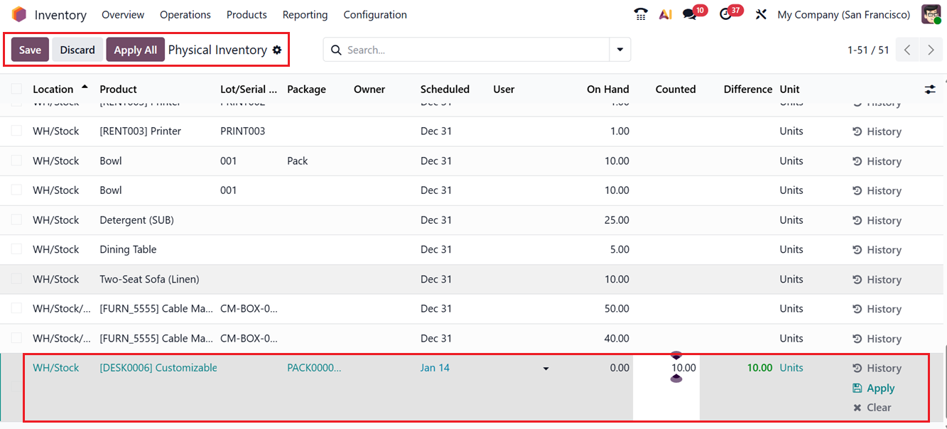Odoo 19 Project