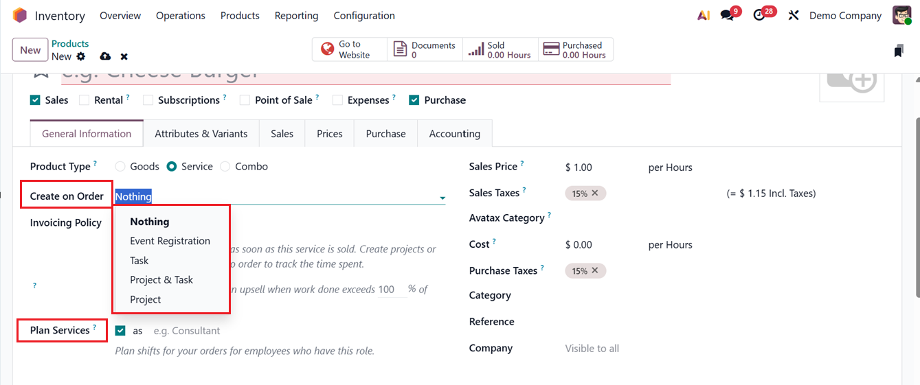 Odoo 19 Project