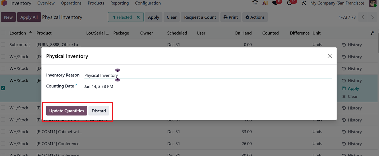 Odoo 19 Project