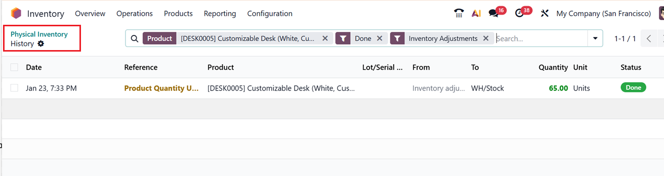 Odoo 19 Project