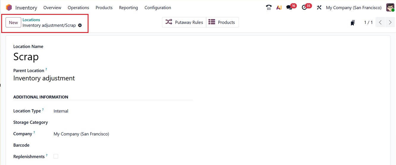 Odoo 19 Project