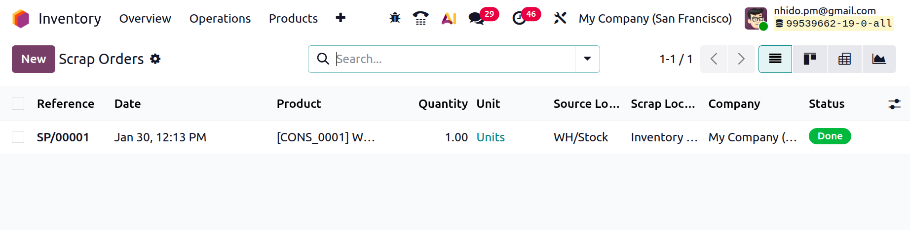 Odoo 19 Project