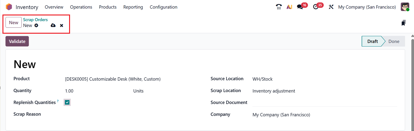 Odoo 19 Project