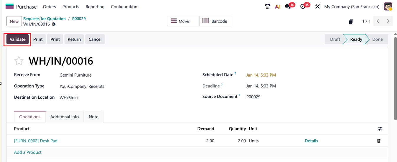 Odoo 19 Project