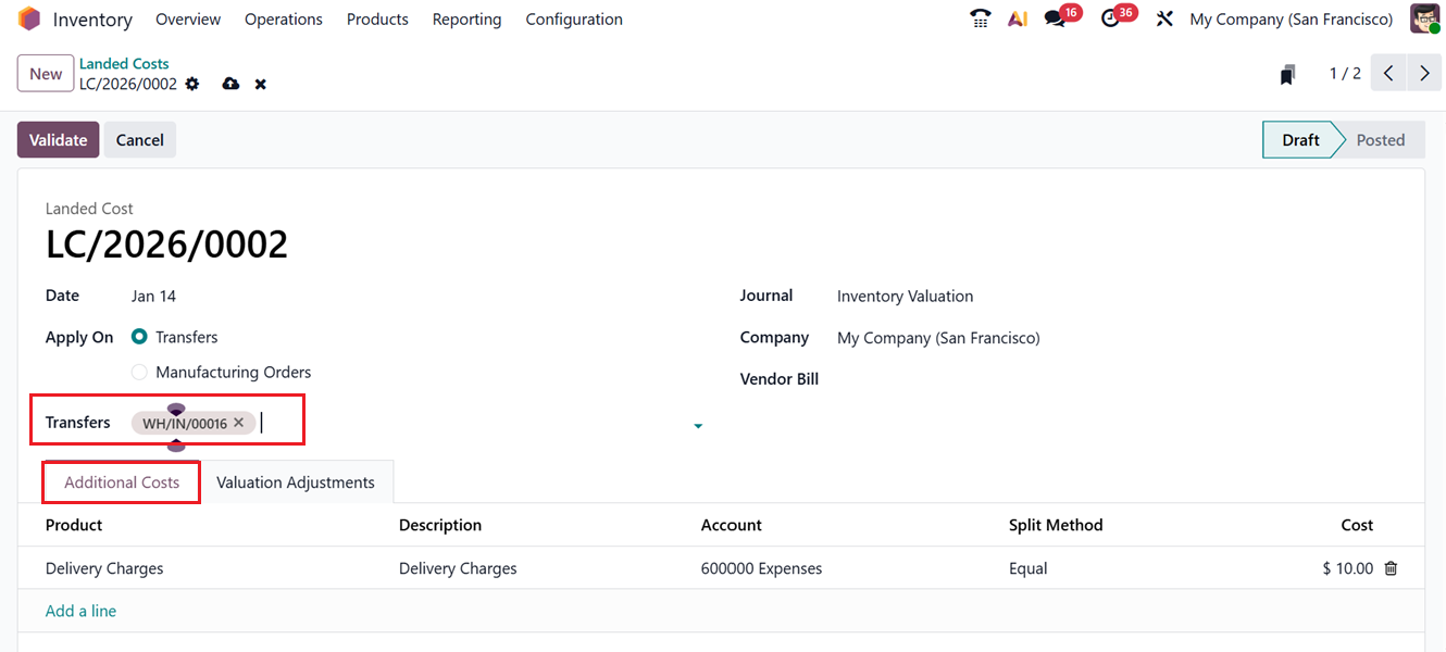 Odoo 19 Project
