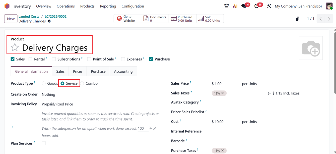 Odoo 19 Project