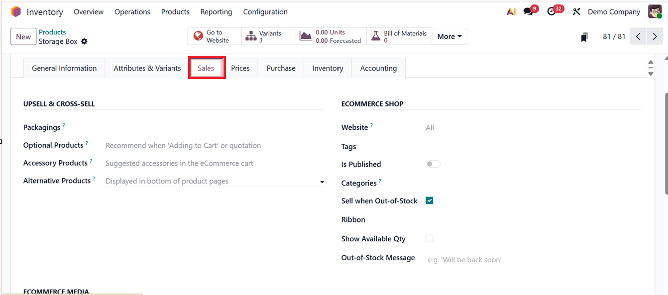 Odoo 19 Project