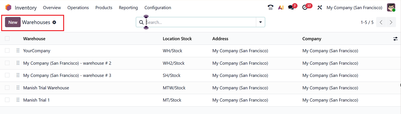 Odoo 19 Project