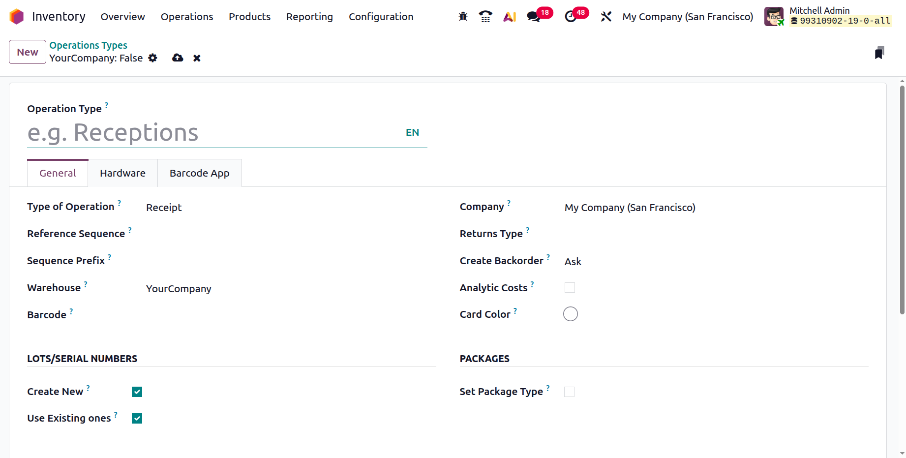 Odoo 19 Project
