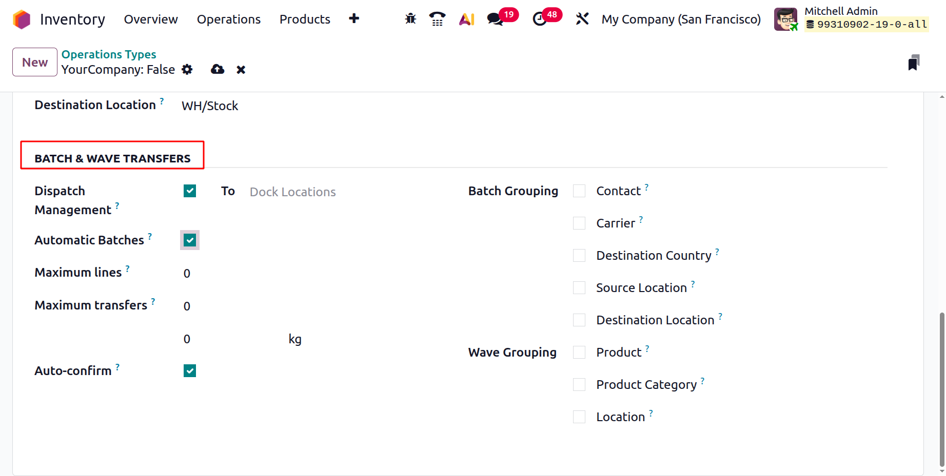 Odoo 19 Project