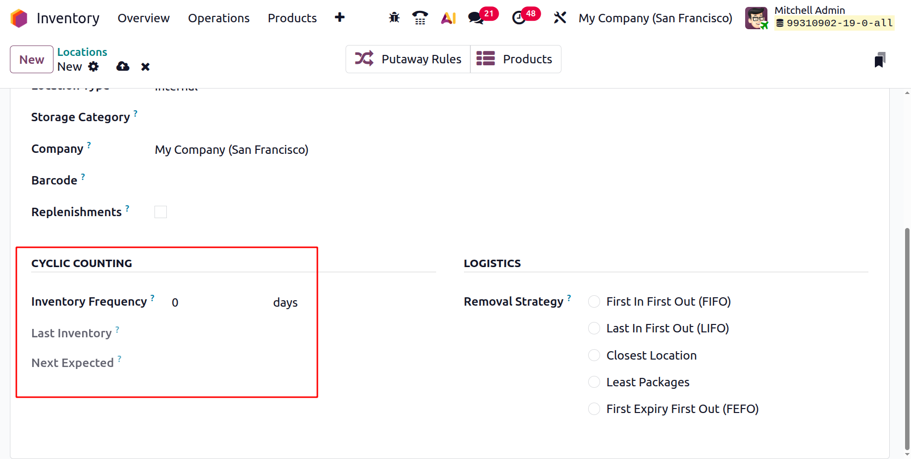 Odoo 19 Project